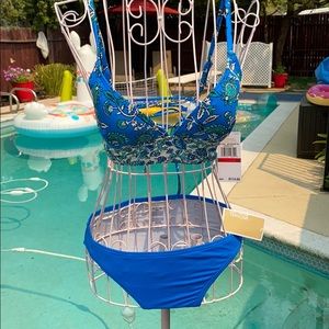 Micheal Kors Radiant Blue Cruise  XS bikini